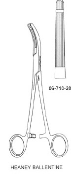 Heaney-Ballentine Hhysterectomy Forcep